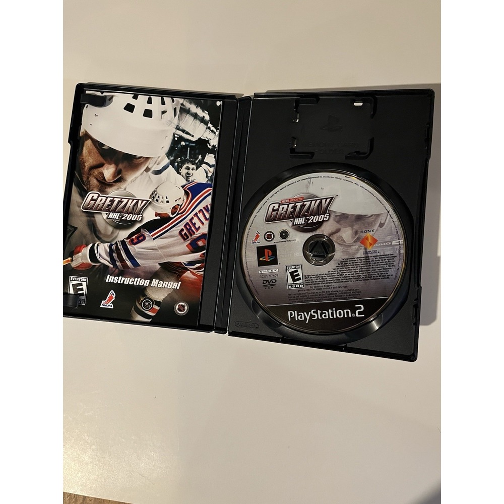 Gretzky NHL 2005 Sony PlayStation 2 PS2 Video Game CIB 989 Sports 0711719740926